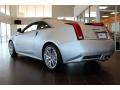 2013 Silver Frost Matte Cadillac CTS -V Coupe Silver Frost Edition  photo #3