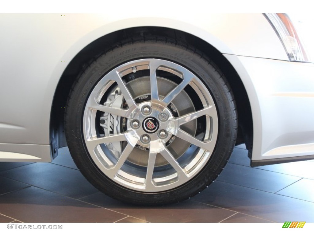 2013 Cadillac CTS -V Coupe Silver Frost Edition Wheel Photos