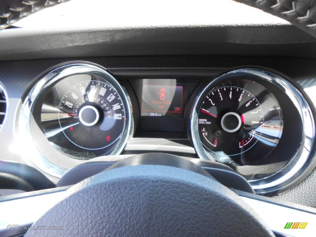 2014 Ford Mustang GT/CS California Special Coupe Gauges Photo #78369858