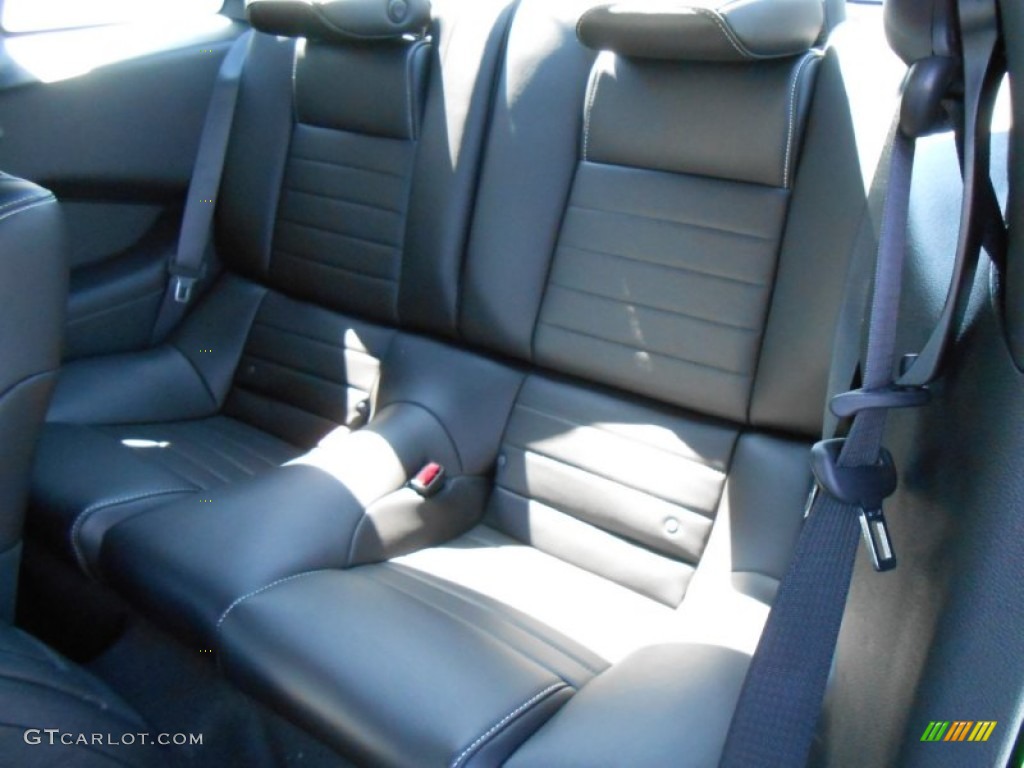Charcoal Black Interior 2014 Ford Mustang V6 Premium Coupe Photo #78370125
