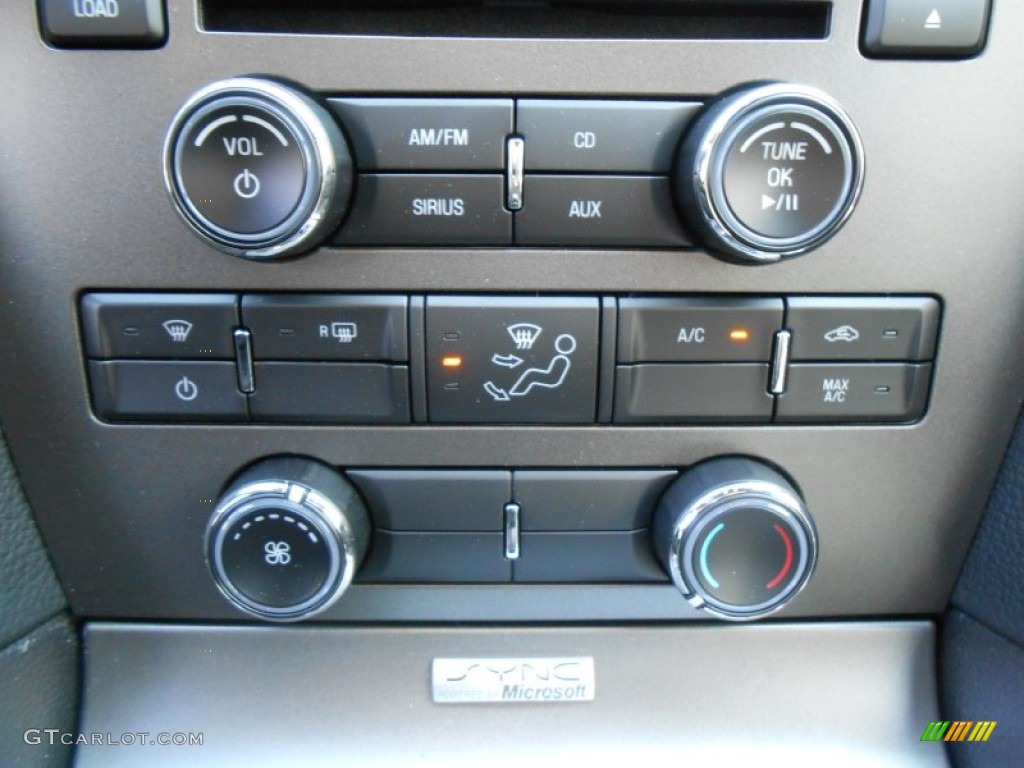 2014 Mustang V6 Premium Coupe - Black / Charcoal Black photo #26