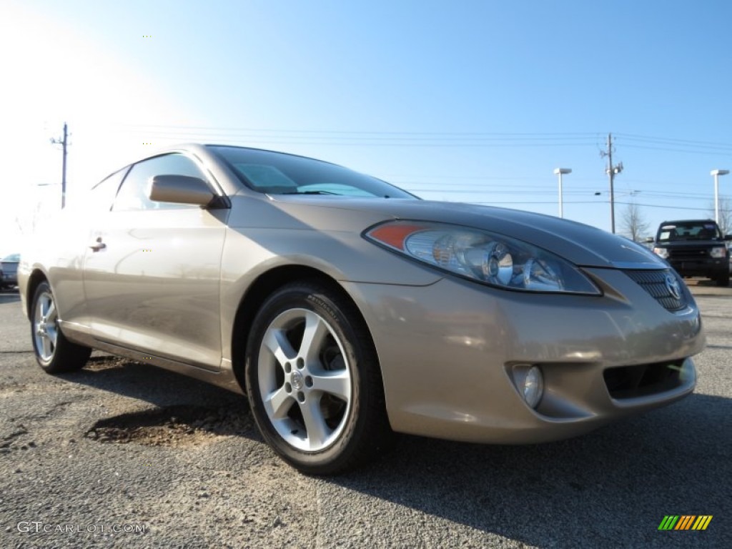 Desert Sand Mica 2006 Toyota Solara SLE V6 Coupe Exterior Photo #78370632
