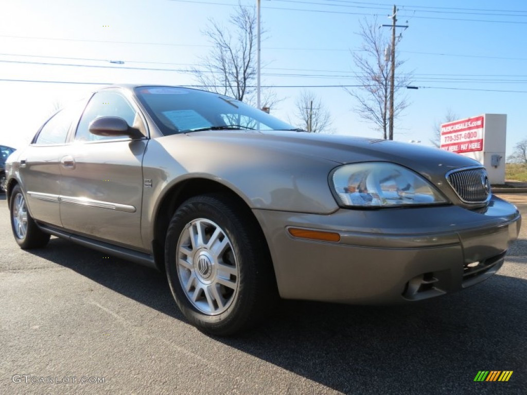 2004 Sable LS Premium Sedan - Arizona Beige Metallic / Medium Parchment photo #4