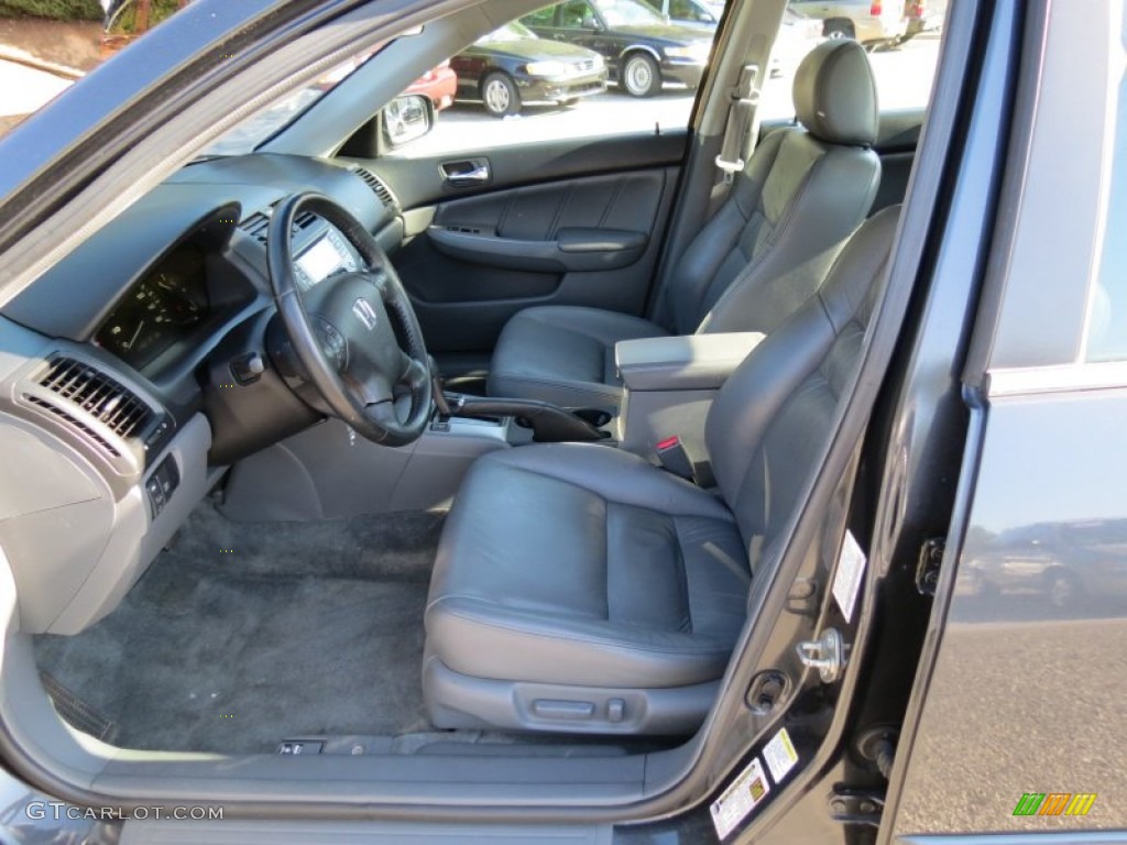 Gray Interior 2006 Honda Accord EX-L V6 Sedan Photo #78371452