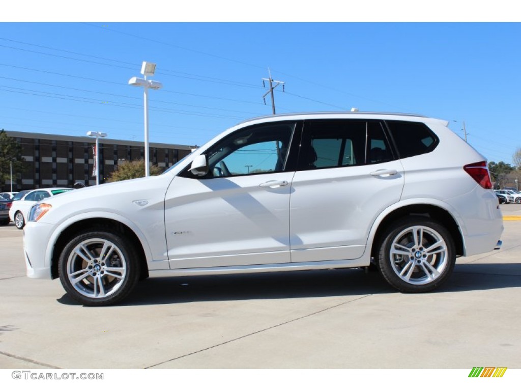 Alpine White 2013 BMW X3 xDrive 28i Exterior Photo #78371679