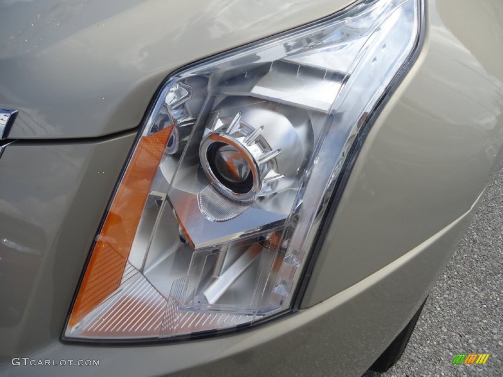 2011 SRX 4 V6 AWD - Gold Mist Metallic / Shale/Brownstone photo #51