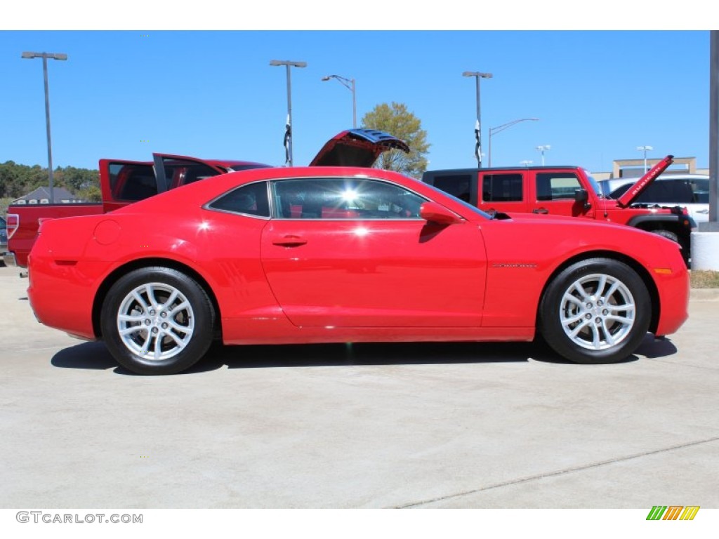 Victory Red 2013 Chevrolet Camaro LT Coupe Exterior Photo #78372264