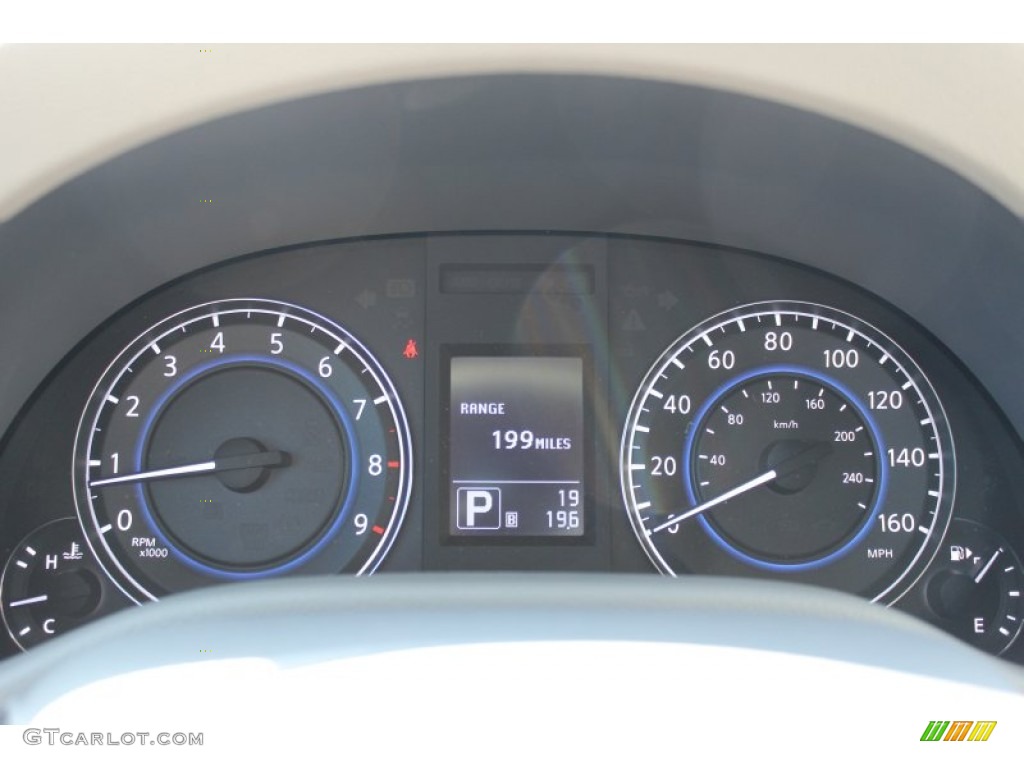 2013 Infiniti G 37 Convertible Gauges Photo #78372714