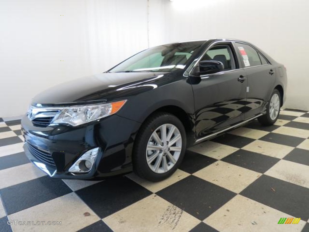 2013 Camry XLE - Cosmic Gray Metallic / Ash photo #3