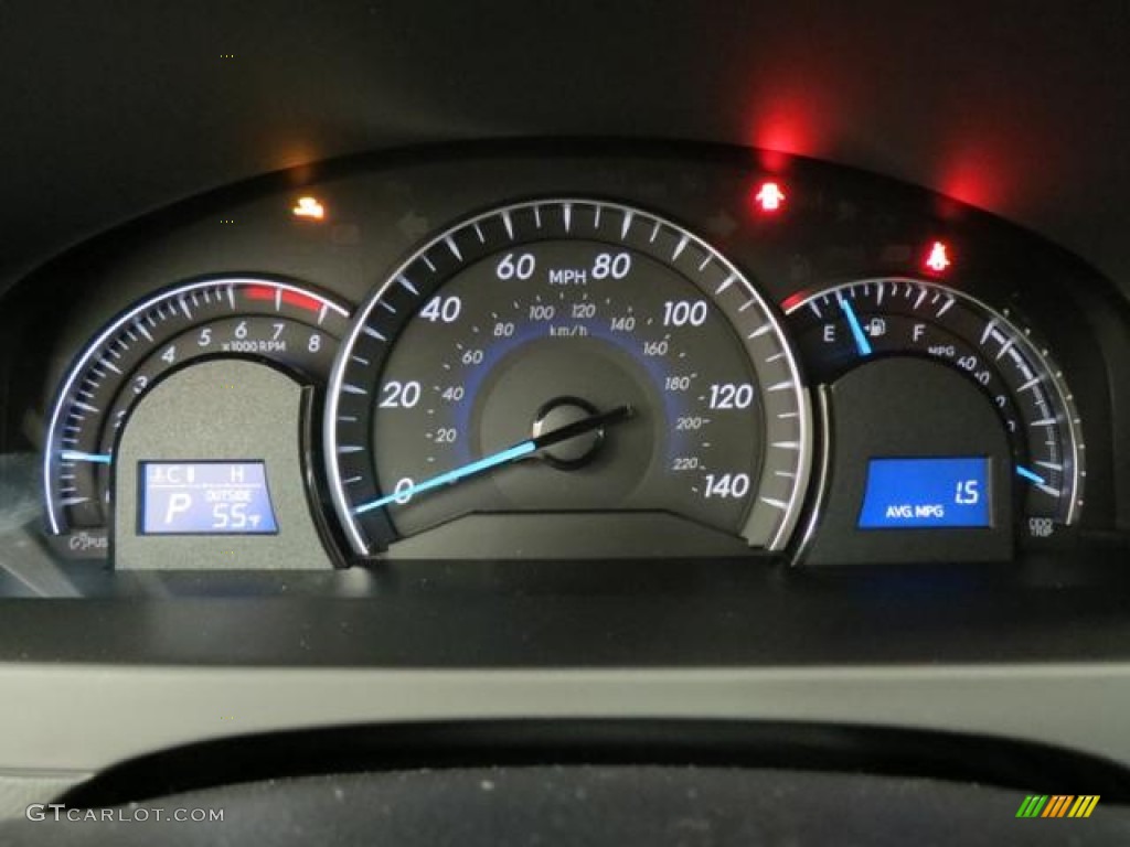 2013 Camry XLE - Cosmic Gray Metallic / Ash photo #12