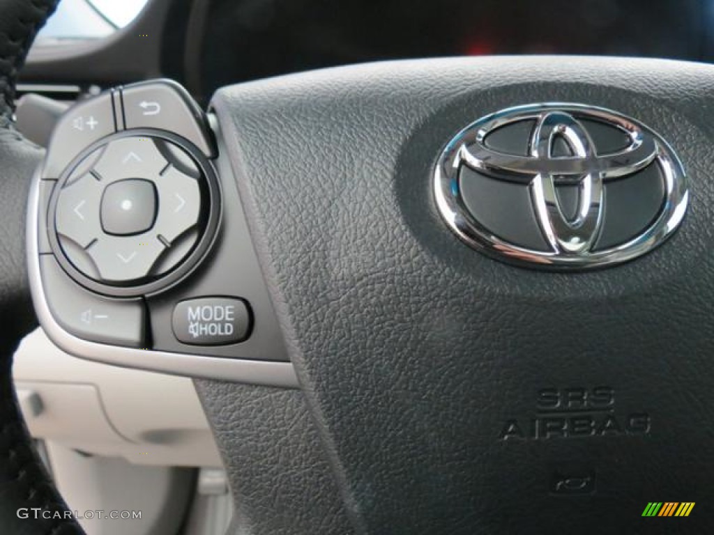 2013 Camry XLE - Cosmic Gray Metallic / Ash photo #15
