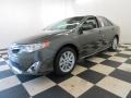 2013 Cypress Green Metallic Toyota Camry Hybrid XLE  photo #3