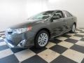 2013 Cypress Green Metallic Toyota Camry Hybrid XLE  photo #3