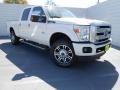 White Platinum Tri-Coat - F250 Super Duty Platinum Crew Cab 4x4 Photo No. 2