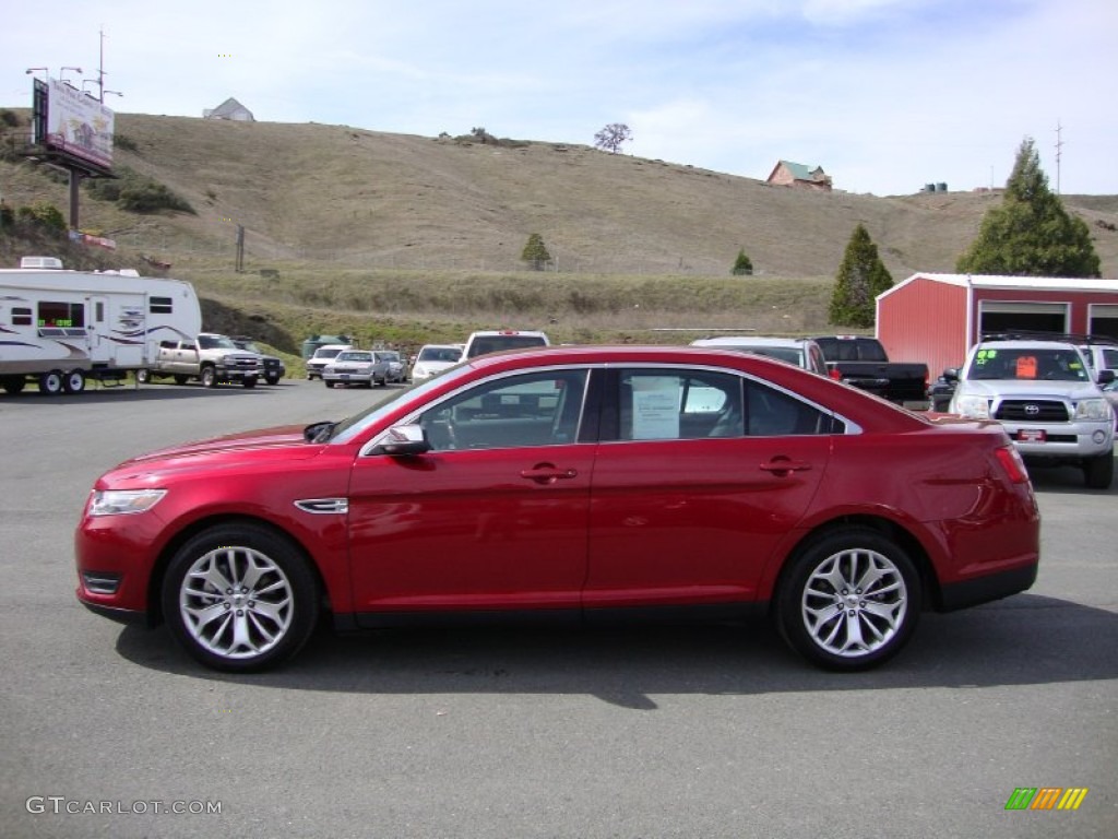 Ruby Red Metallic 2013 Ford Taurus Limited Exterior Photo #78376683