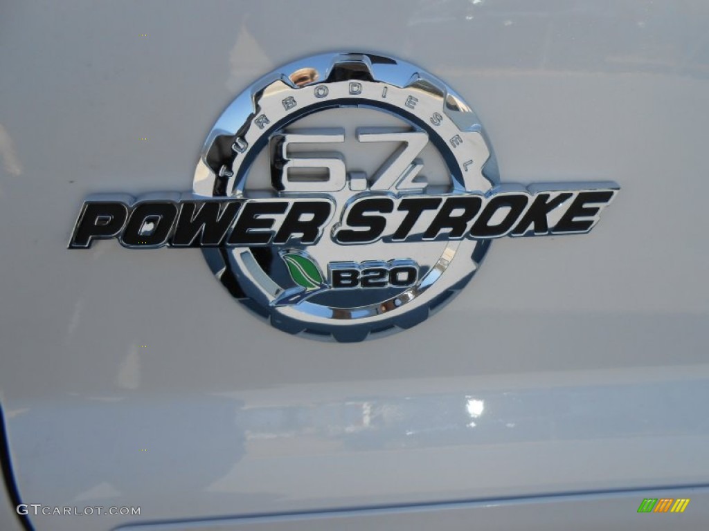 2013 Ford F250 Super Duty Platinum Crew Cab 4x4 Marks and Logos Photo #78376795