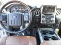 Platinum Pecan Leather Dashboard Photo for 2013 Ford F250 Super Duty #78377167