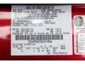 RZ: Red Candy Metallic 2012 Ford Fusion SEL V6 Color Code