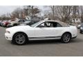 Performance White 2012 Ford Mustang V6 Premium Convertible Exterior