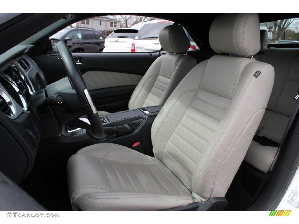 2012 Ford Mustang V6 Premium Convertible Front Seat Photos
