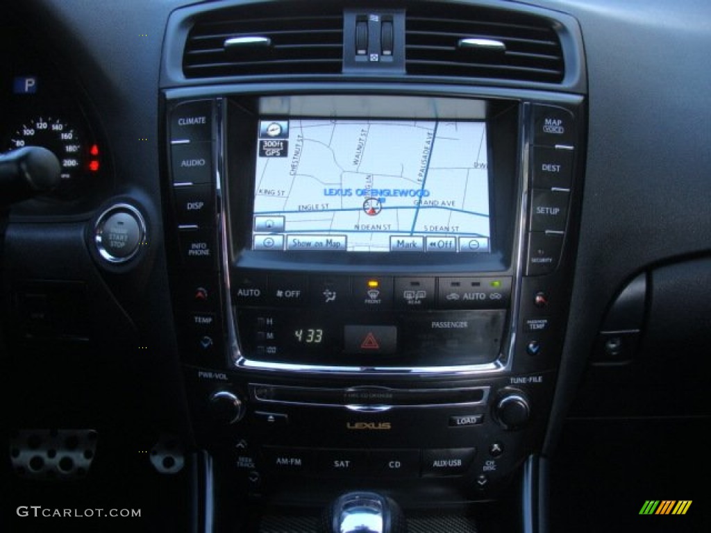 2012 Lexus IS F Navigation Photo #78377702