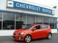 Inferno Orange Metallic - Sonic LTZ Hatch Photo No. 1