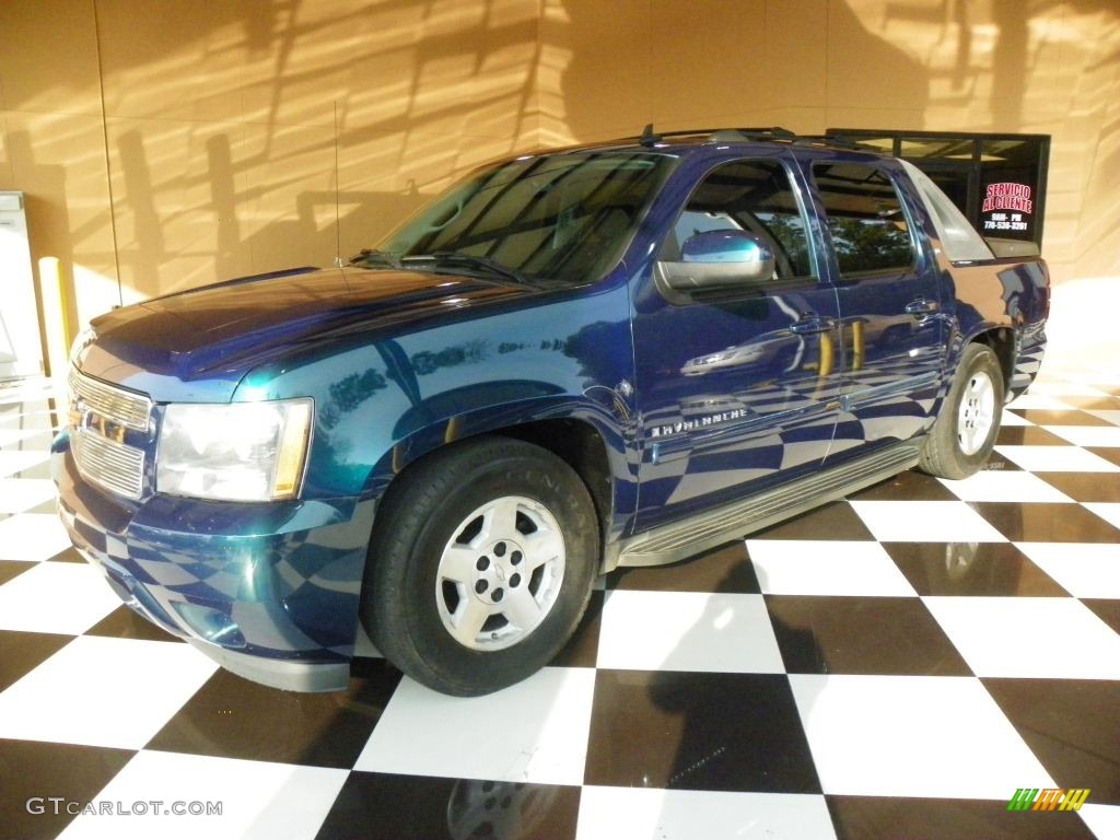 2007 Avalanche LT - Bermuda Blue Metallic / Ebony photo #3