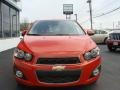 Inferno Orange Metallic - Sonic LTZ Hatch Photo No. 2