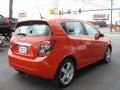 Inferno Orange Metallic - Sonic LTZ Hatch Photo No. 4