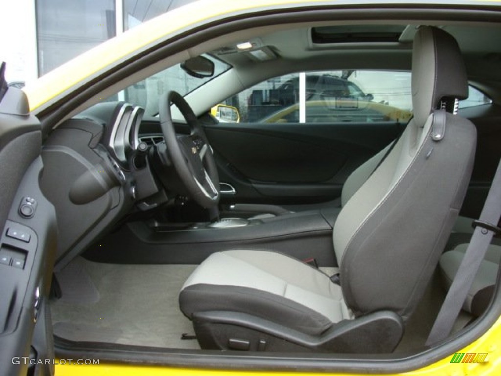 Gray Interior 2012 Chevrolet Camaro LT Coupe Photo #78378393