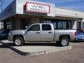 2009 Graystone Metallic Chevrolet Silverado 1500 LT Crew Cab 4x4  photo #7