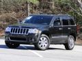 Brilliant Black Crystal Pearl 2009 Jeep Grand Cherokee Overland Exterior