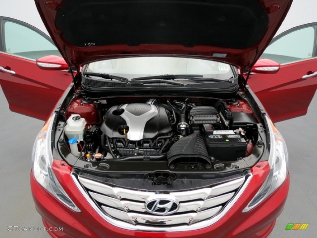 2011 Sonata Limited 2.0T - Venetian Red / Camel photo #9