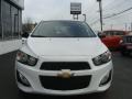 2013 Summit White Chevrolet Sonic RS Hatch  photo #2