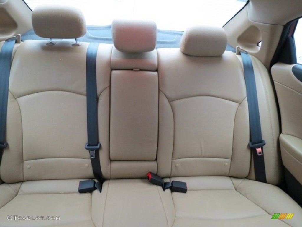 2011 Sonata Limited 2.0T - Venetian Red / Camel photo #18