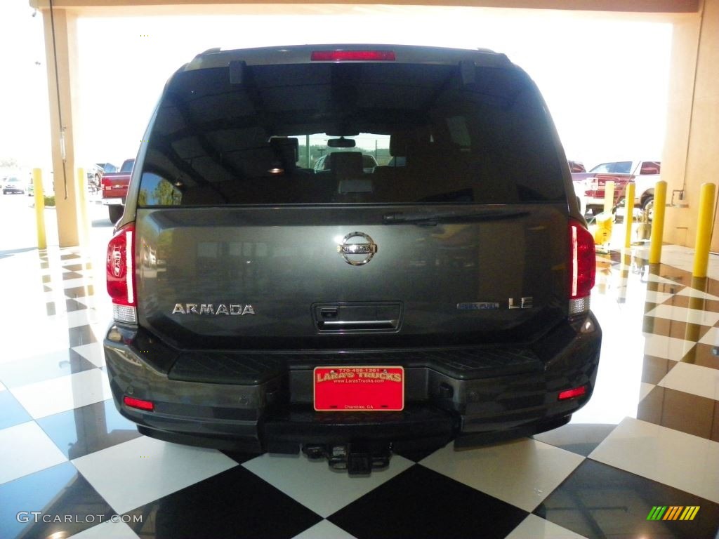 2009 Armada LE - Smoke Metallic / Charcoal photo #5