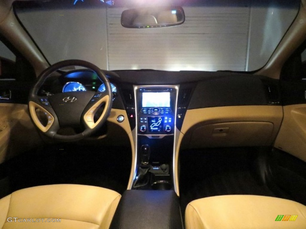 2011 Sonata Limited 2.0T - Venetian Red / Camel photo #21