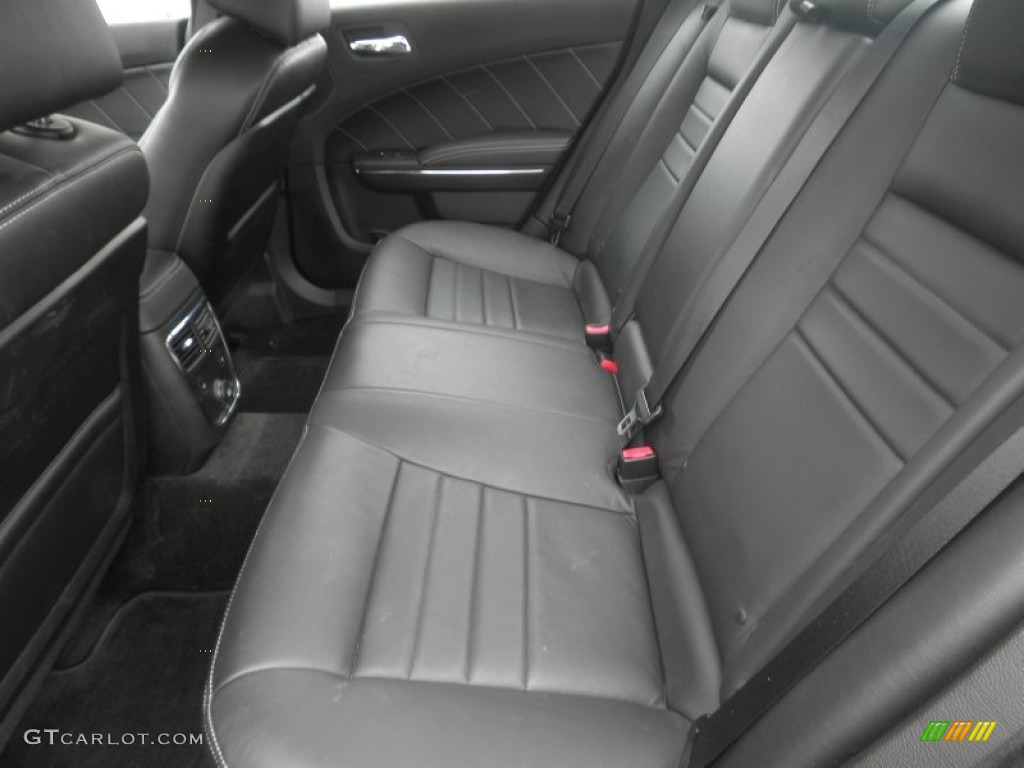Black Interior 2011 Dodge Charger R/T Plus Photo #78379577