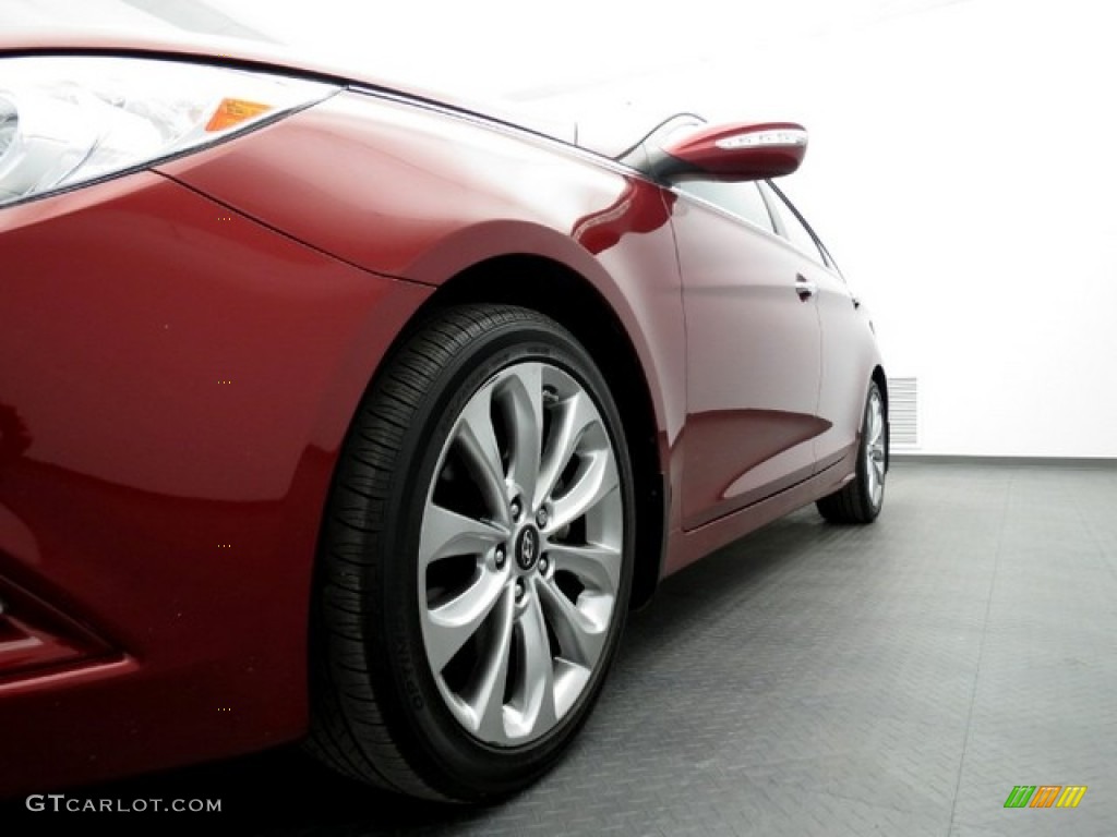 2011 Sonata Limited 2.0T - Venetian Red / Camel photo #31