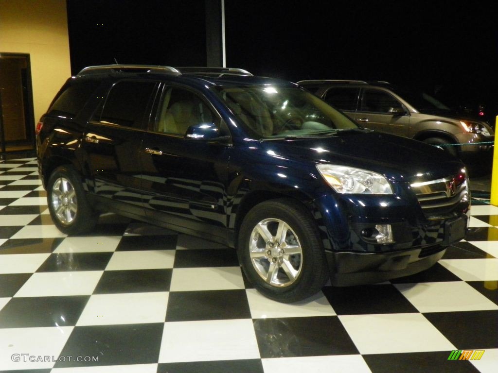 2008 Outlook XR AWD - Midnight Blue / Tan photo #1