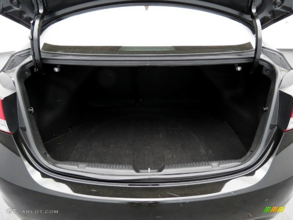 2012 Elantra GLS - Black Noir Pearl / Gray photo #9
