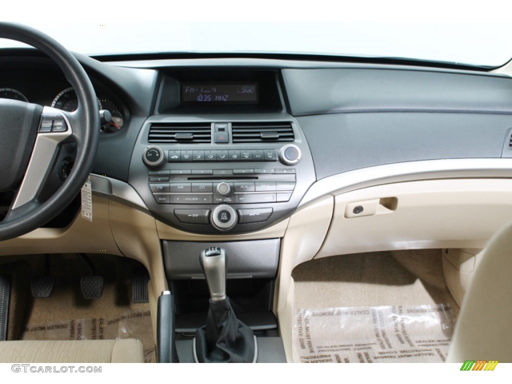 2011 Honda Accord LX Sedan Ivory Dashboard Photo #78380057