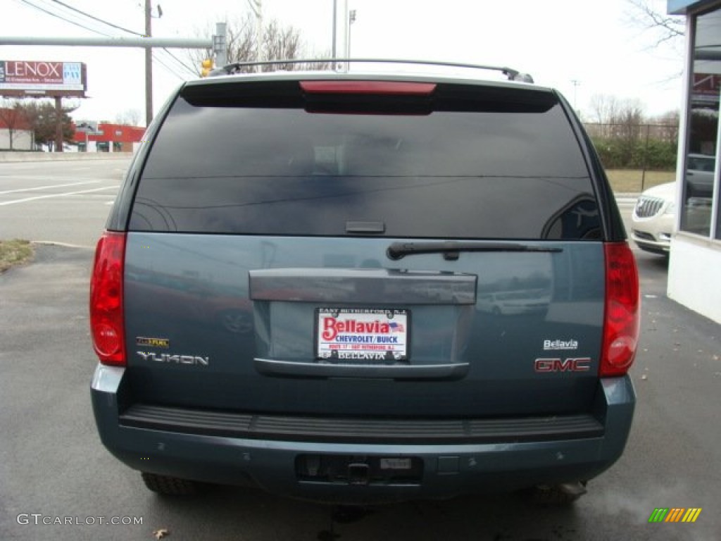 2009 Yukon SLT 4x4 - Stealth Gray Metallic / Ebony photo #5