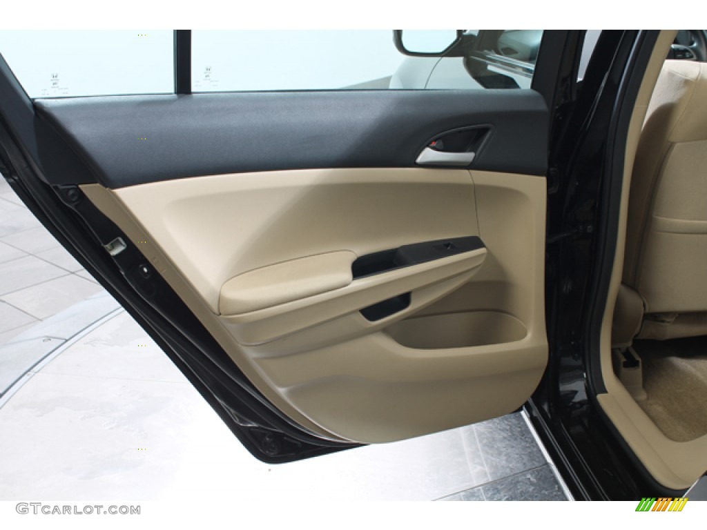 2011 Honda Accord LX Sedan Ivory Door Panel Photo #78380233
