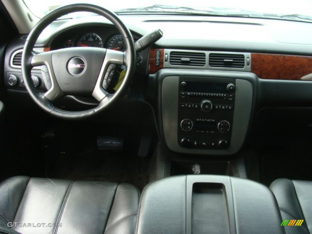 2009 Yukon SLT 4x4 - Stealth Gray Metallic / Ebony photo #9