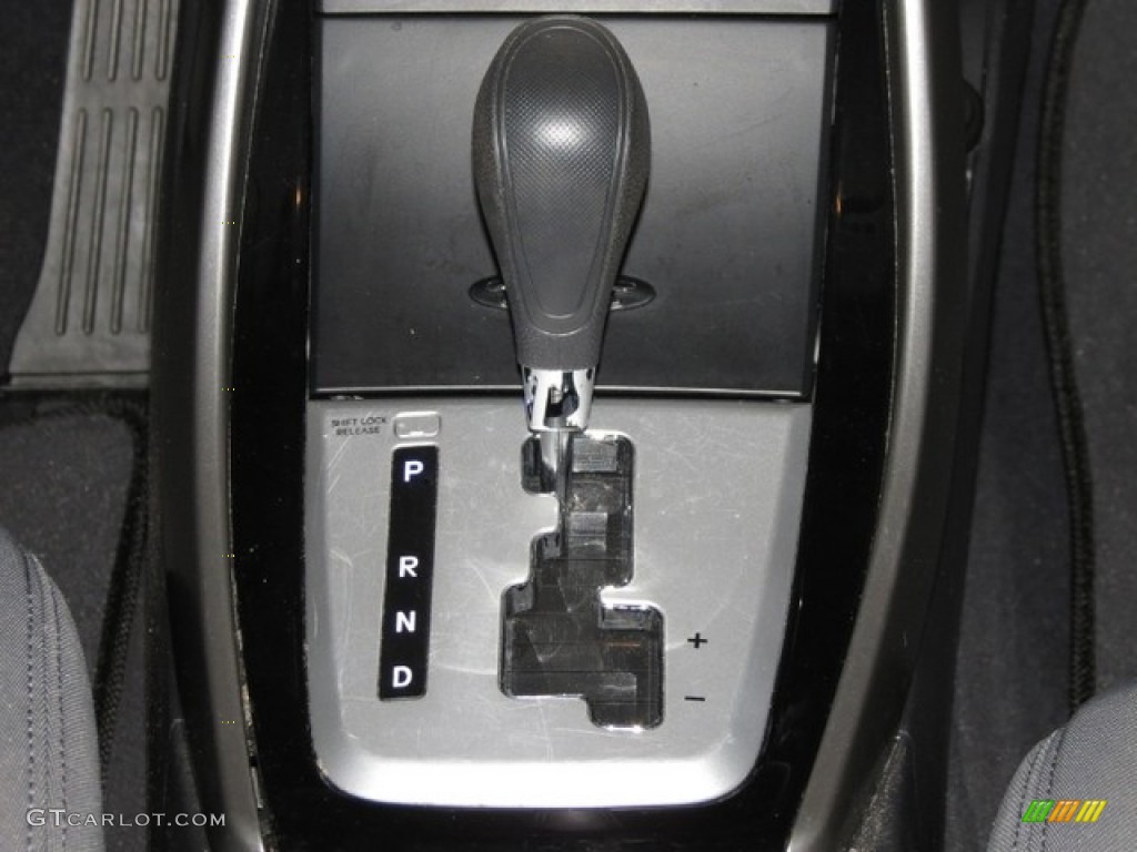 2012 Elantra GLS - Black Noir Pearl / Gray photo #26