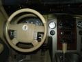 2006 Lincoln Mark LT Light Parchment Interior Steering Wheel Photo