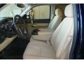 Light Cashmere/Ebony Accents 2008 Chevrolet Silverado 1500 LT Crew Cab Interior Color