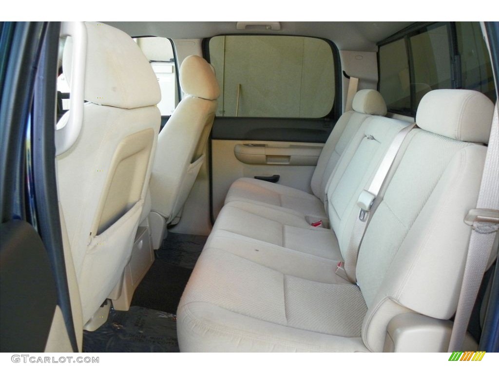 Light Cashmere/Ebony Accents Interior 2008 Chevrolet Silverado 1500 LT Crew Cab Photo #78380966