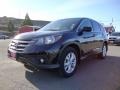 2012 Crystal Black Pearl Honda CR-V EX  photo #3